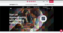 Desktop Screenshot of paragonskills.co.uk